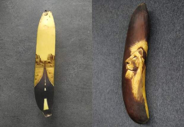 Рисунки на бананах: Искусство или дурость искусствоведов?