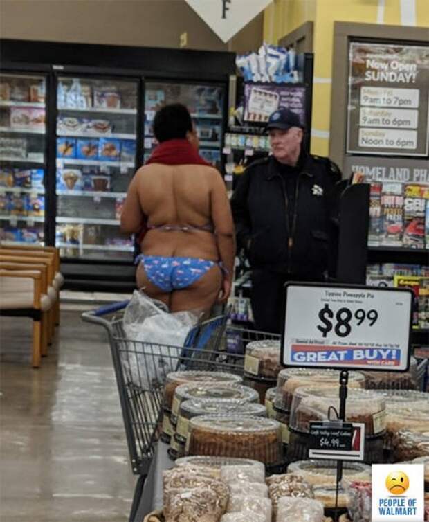 Nude People At Walmart