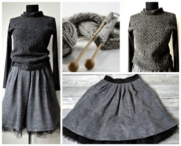 Варианты преображения старого свитера в модную вещь