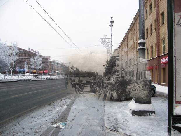 Ленинград 1942-2010 Московский проспект 130 блокада, ленинград, победа