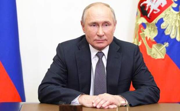 На фото: президент России Владимир Путин