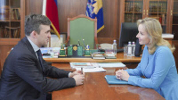 Станислав Воскресенский провел рабочую встречу с Уполномоченным при Президенте РФ по правам ребенка Марией Львовой-Беловой