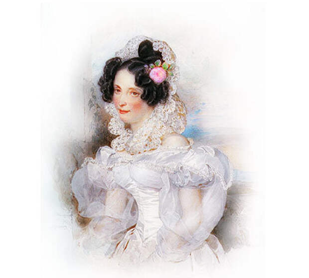 А. Брюллов. Бакунина Екатерина Павловна