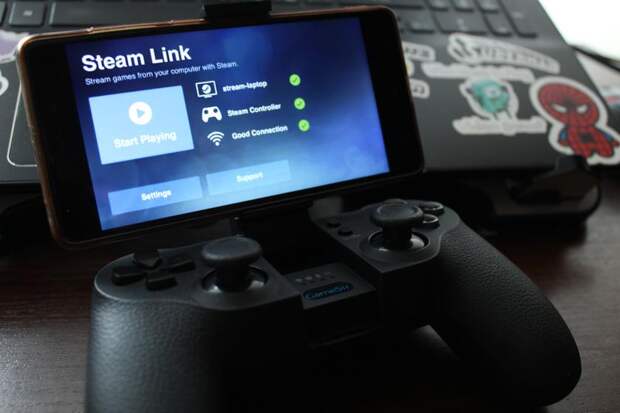 Благодаря Steam Link пользователи Android могут запускать PC-игры даже в лесу
