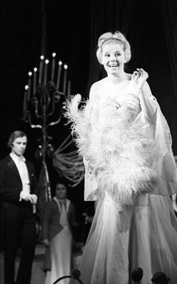 Оперетта "Веселая вдова", Ленинградский Театр музыкальной комедии, 1974 год