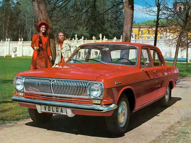 8 место: ГАЗ-24 "Волга" первой серии 1970-1974, элегантная, лаконичная и стремительная на фоне своей предшественницы. СССР, автодизайн