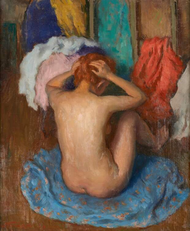 Girl washing her hair)_60 x 50.jpg Girl washing her hair)_60 x 50.jpg