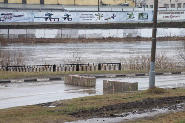 В Туле уровень воды в Упе поднялся на 20 см за сутки