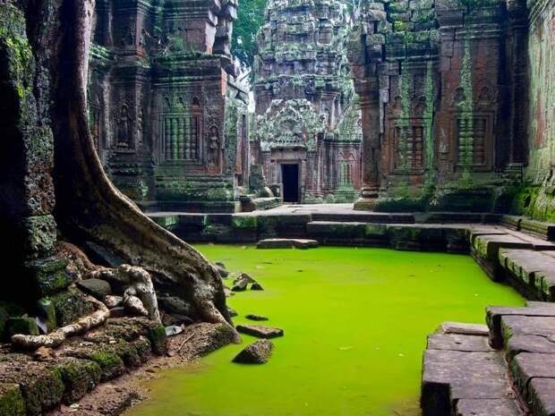 Затопленные руины Ангкора