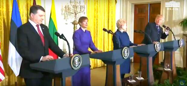 Президенты Литвы, Латвии, Эстонии