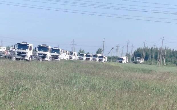 Полиция начала проверку о перекрытии дорог грузовиками под Рязанью
