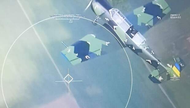 Украинский «Мессер» против российского дрона (ФОТО, ВИДЕО) 