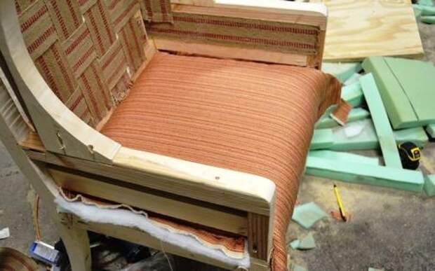 Ткань для сиденья кресла