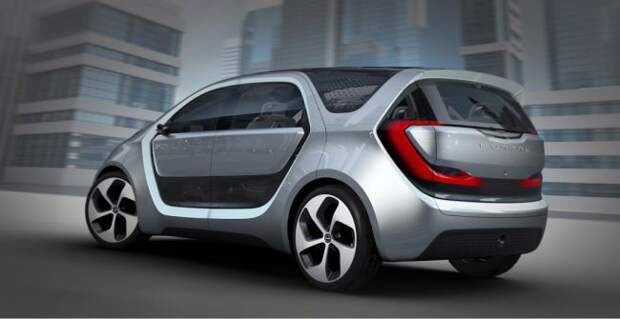 Компания Chrysler анонсировала дебют электрического минивэна Portal Concept 4