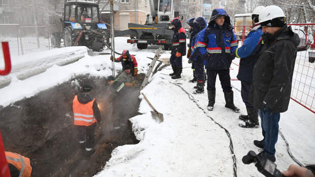 Авария на трубопроводе / Фото: barnaul.org