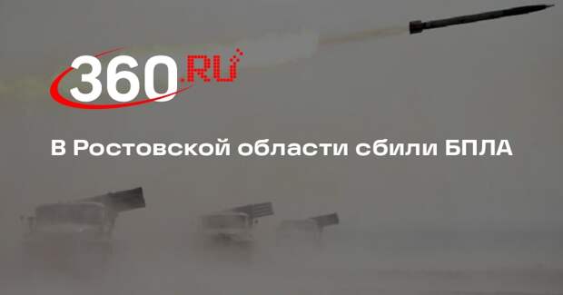 Голубев: силы ПВО уничтожили в районе Новошахтинска БПЛА самолетного типа