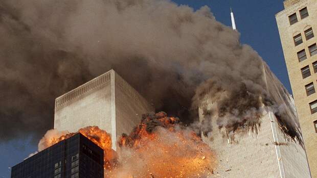 Во время теракта 11 сентября 2001 года в Нью-Йорке - РИА Новости, 1920, 11.09.2020