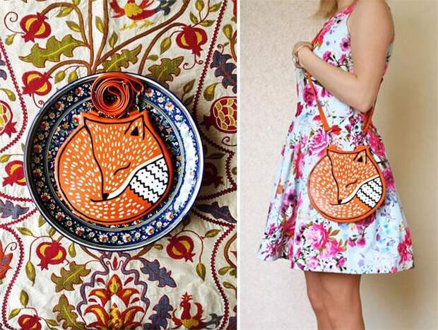 Красивейшие сумки в виде животных от российской пары