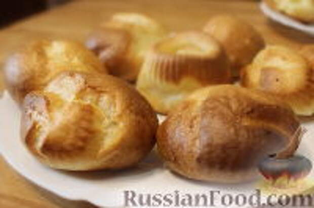 Фото к рецепту: Поповеры (popovers)