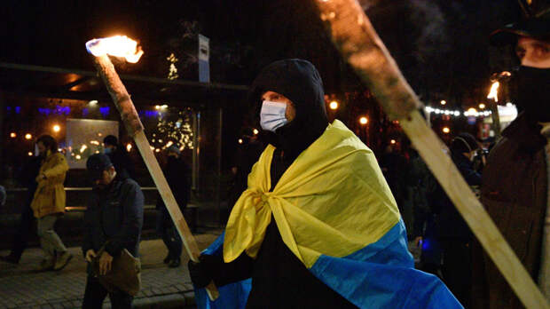 Марши националистов на Украине - РИА Новости, 1920, 01.04.2022