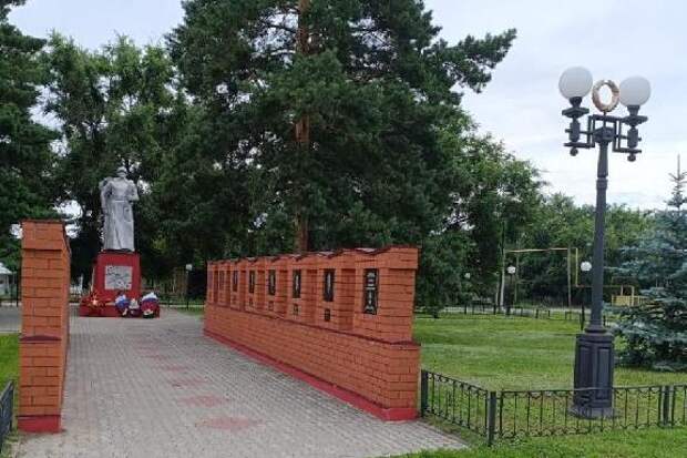 В Тамбовской области вандал повредил военный мемориал