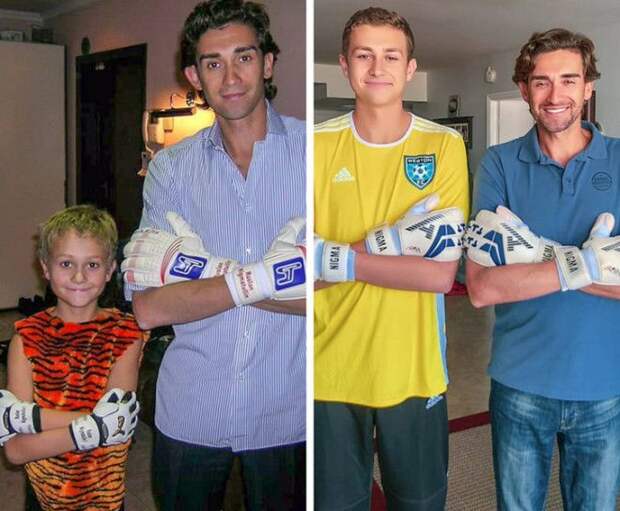 20 человек из флешмоба 10YearsChallenge которые удивили своими изменениями