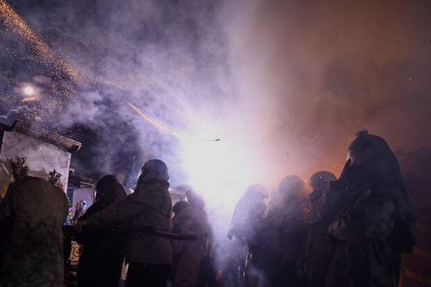 Фестиваль петард Beehive Firecrackers в Тайване