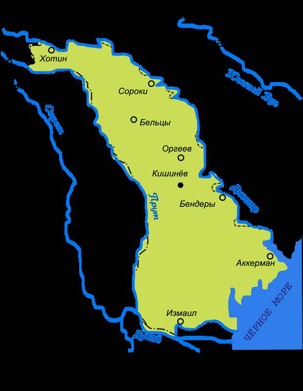 Карта молдовы до 1940 года