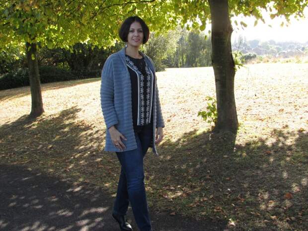 how-to-make-a-cardigan-look-chic How to style a cardigan for autumn