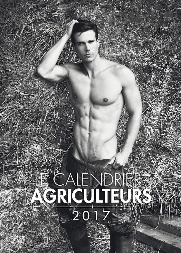 Французские фермеры разделись для календаря - и следующий год точно будет урожайным! Календарь 2017, календарь, фермеры, фотопроект