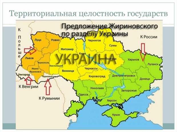 Все уже решили, что Украину будут делить. Но версии разные. И наша сильно отличается от американской и польской