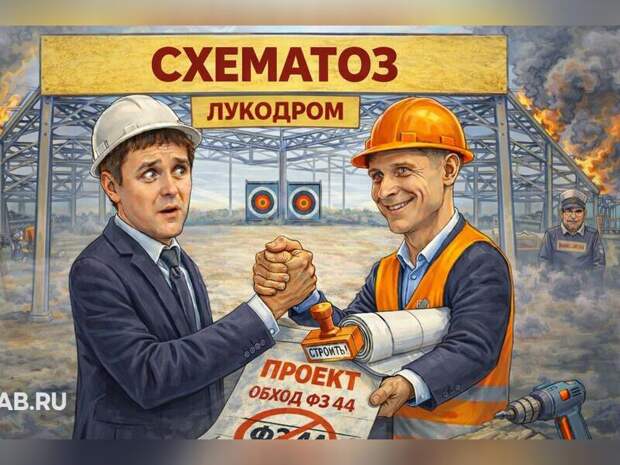 Лукодром в Чите. Стройка под покровительством