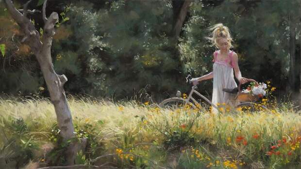 Красота и сила женщин в картинах Vicente Romero Redondo Красота и сила женщин в картинах Vicente Romero Redondo