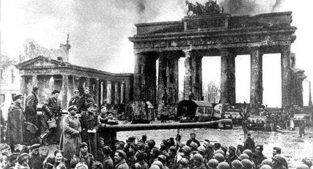 Бранденбургские ворота вторая мировая война, история, фото