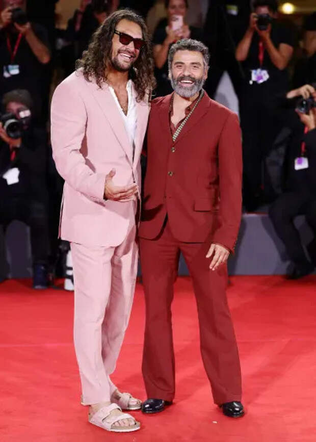 Джейсон Момоа и Оскар Айзек