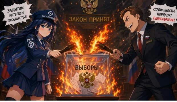 Рейтинг партии власти продолжает падать