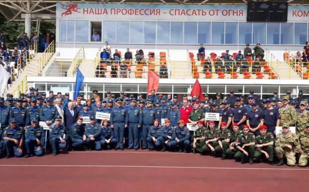 В столице стартовал Открытый Чемпионат Москвы по боевому развертыванию. Фото Департамента ГОЧСиПБ г.Москвы