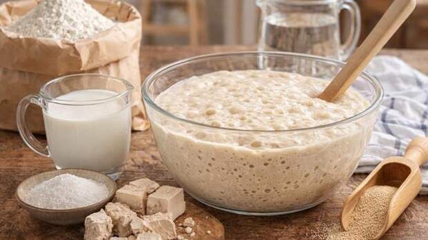 Словно пух и без запаха дрожжей: как правильно делать опару, чтобы тесто поднялось даже у новичка