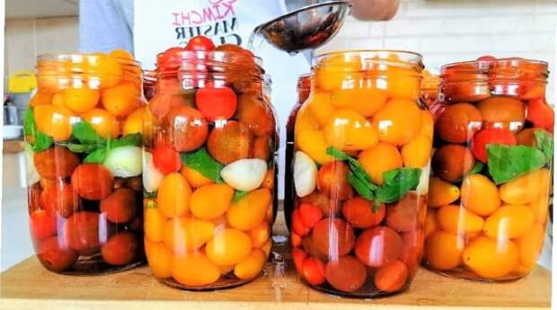 Помидоры в медовом маринаде: правильная консервация без уксуса