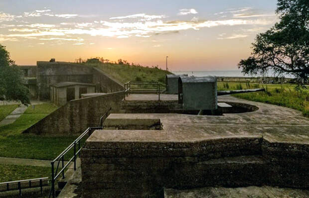 Оборонные сооружения Fort Monroe./ Фото: nps.gov