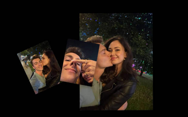 Алексей Воробьёв и Аида Гарифуллина поделились новыми романтическими фотографиями