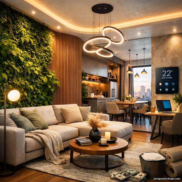 Дизайн квартиры 2026: ТОП‑тренды, которые покоряют мир