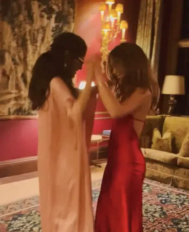 Сальма Хайек с дочерью Валентиной