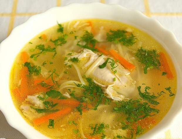Легкие и простые рецепты куриного супа