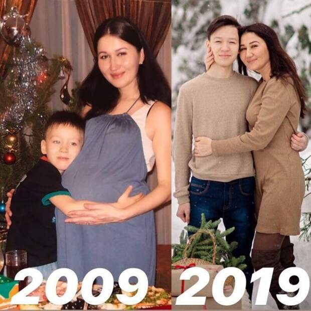 20 человек из флешмоба 10YearsChallenge которые удивили своими изменениями