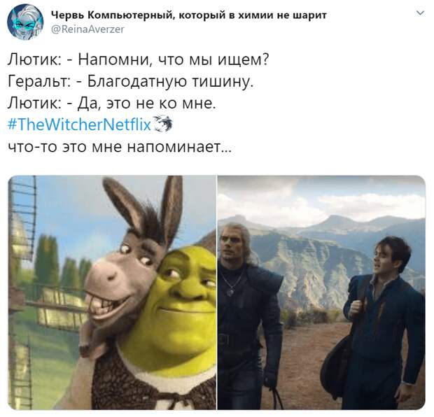 ведьмак шрек