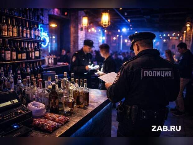 Полиция Читы провела рейд «Ночное заведение»