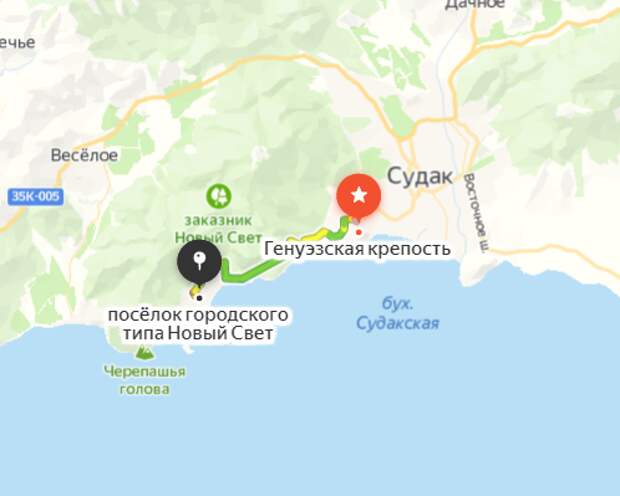 Идеальный маршрут для путешествия в Крым!