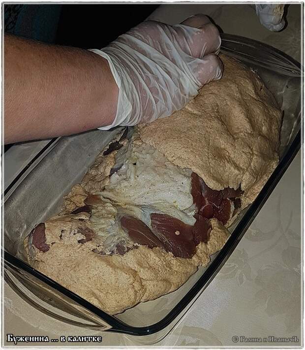 Буженина … в калитке Еда, Рецепт, Мясо, Буженина, Свинина, Поросятина, Длиннопост