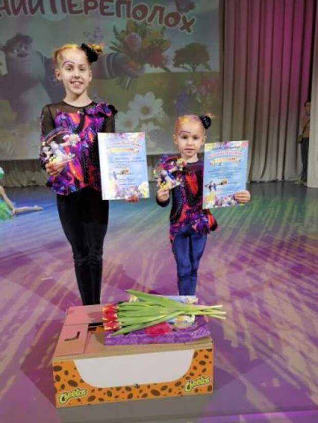 Солистки образцового ансамбля эстрадно-спортивного танца ´Мечта´ из Бобруйска стали абсолютными победительницами республиканс...